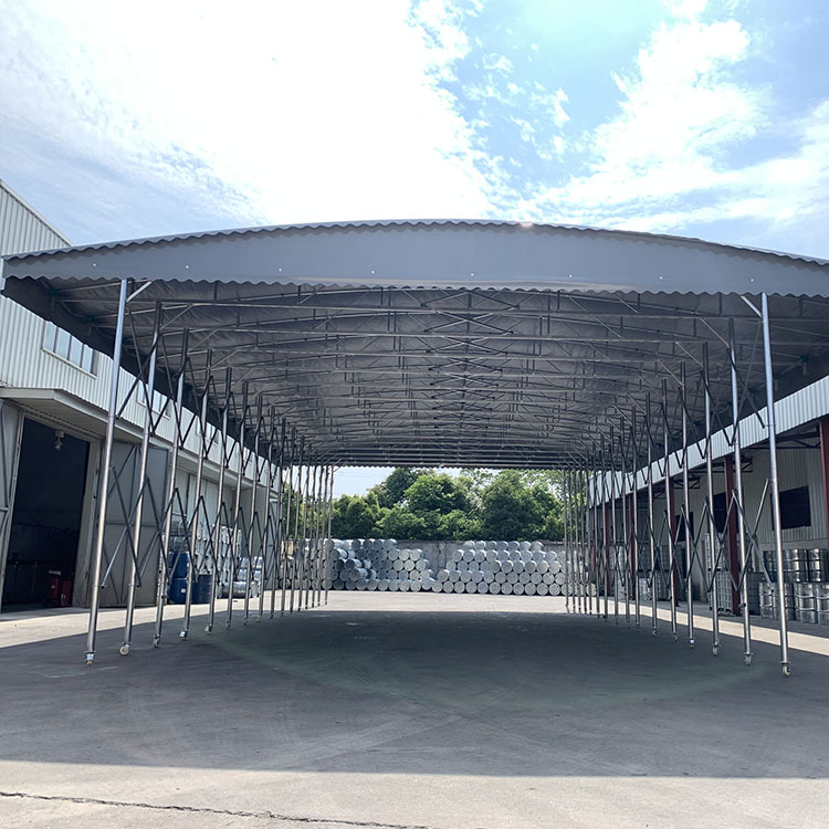 青岛电动/移动推拉棚