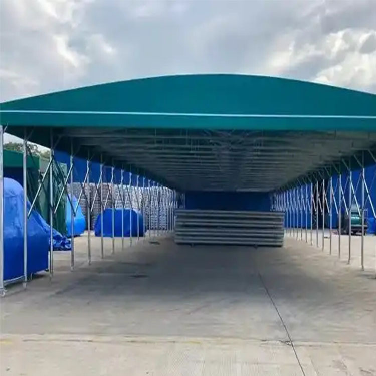 青岛电动/移动推拉棚