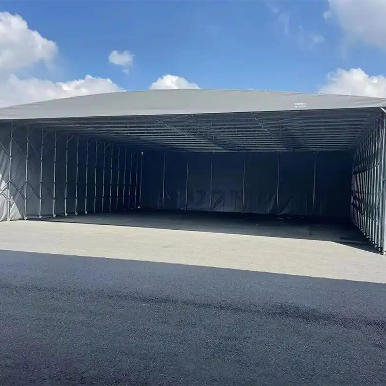 青岛电动/移动推拉棚