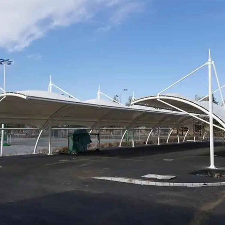 青岛膜结构电动车棚