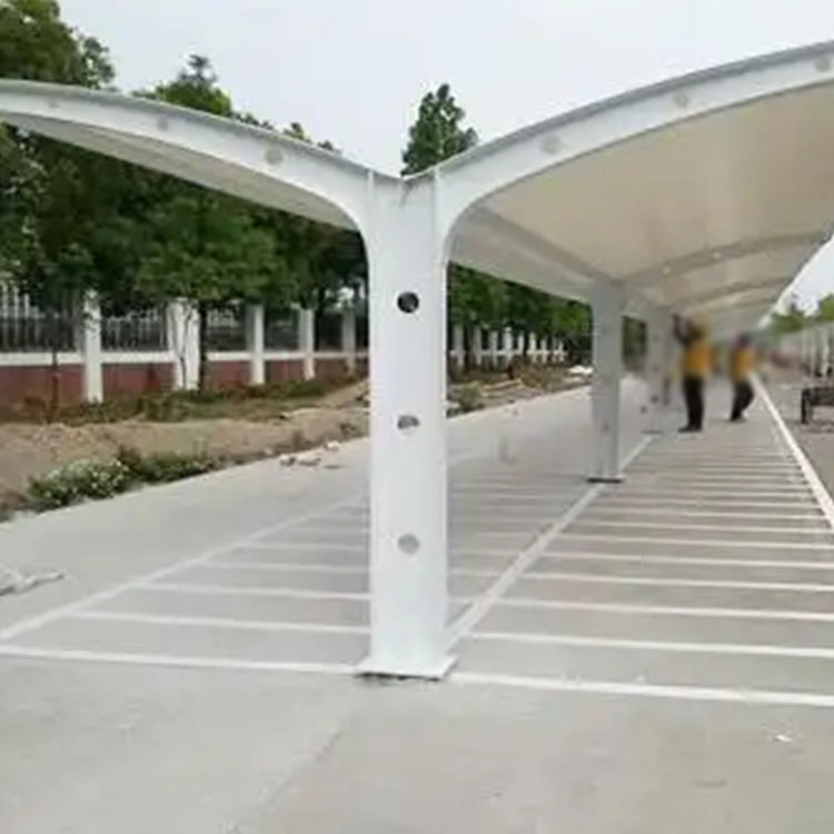 青岛膜结构电动车棚