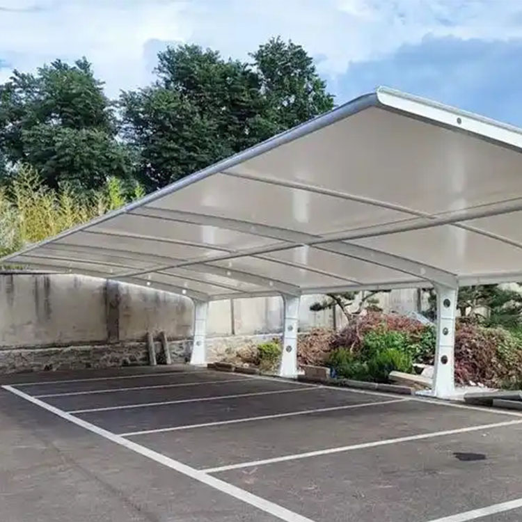 青岛膜结构汽车棚