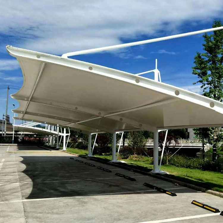 青岛膜结构汽车棚