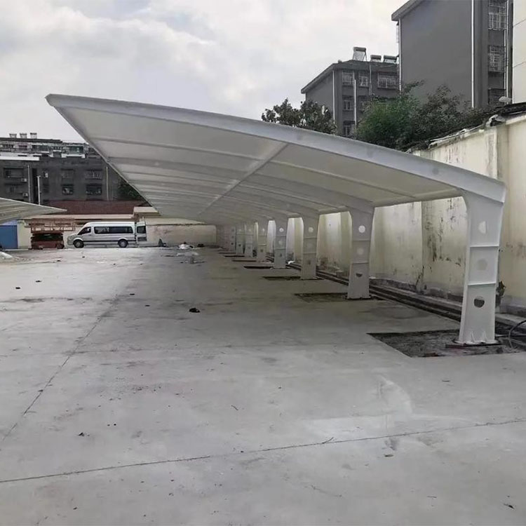 青岛膜结构汽车棚