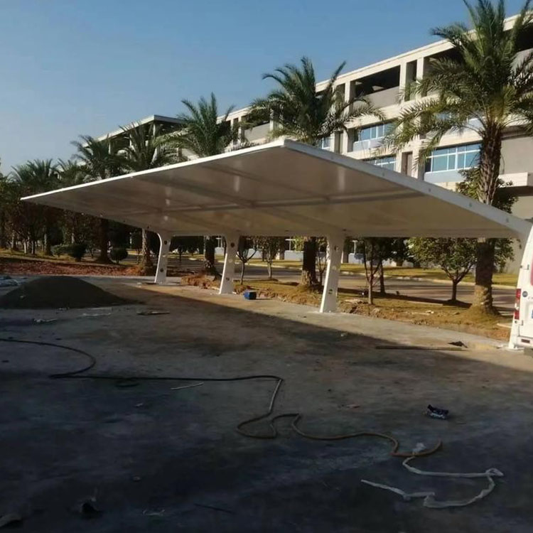 青岛膜结构汽车棚